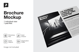 Matte Brochure Mockup