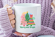Brushstroke Christmas Tree PNG Merry, an Illustration by Daily.Designs (Thumbnail 3 of 5)