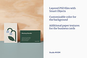 Business Card Mockup Bundle, a Product Mockup by Studio MVDM (Thumbnail 3 of 8)