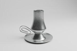 3D Metal Candle Holder, an Object 3D Model by Dudukbersama