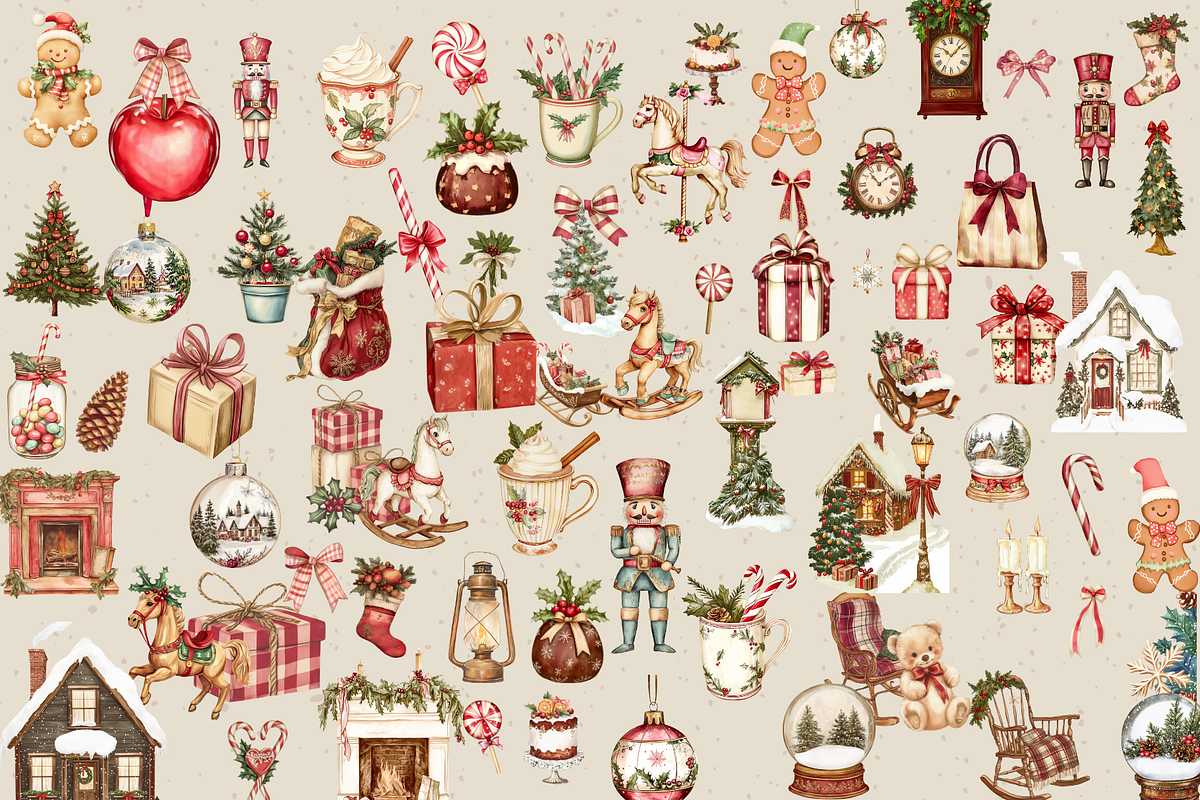 Vintage Holiday Dreams, an Object Illustration by JulsIst (Photo 6 of 10)