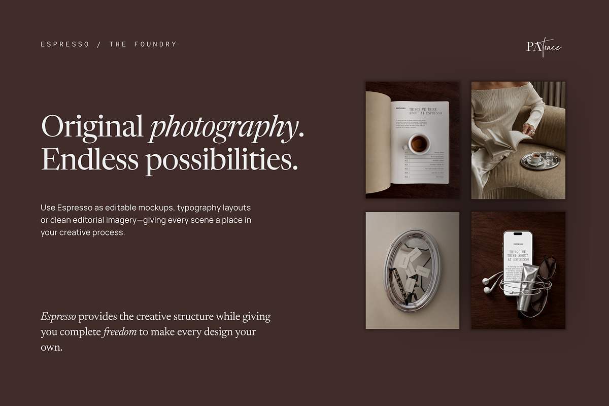 ESPRESSO Mockup-Style Canva Kit, a Social Media Template by Patrace Studio (Photo 8 of 12)