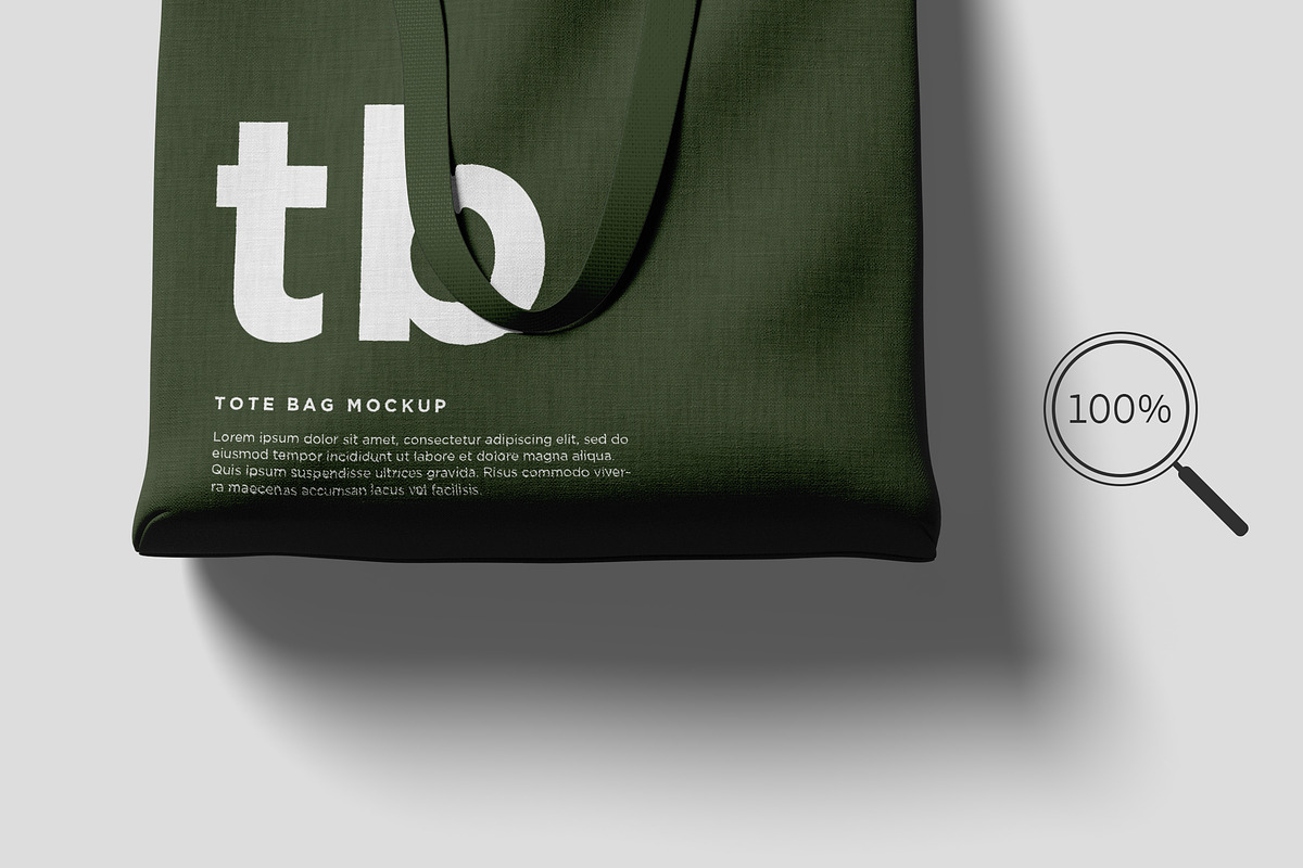 Tote Bag Mockups, a Merchandise Mockup by graphiccrew (Photo 5 of 8)