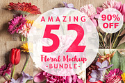 90% OFF - Floral Mock-Up Bundle, a Presentation Template by Jean Balogh (Thumbnail 1 of 17)