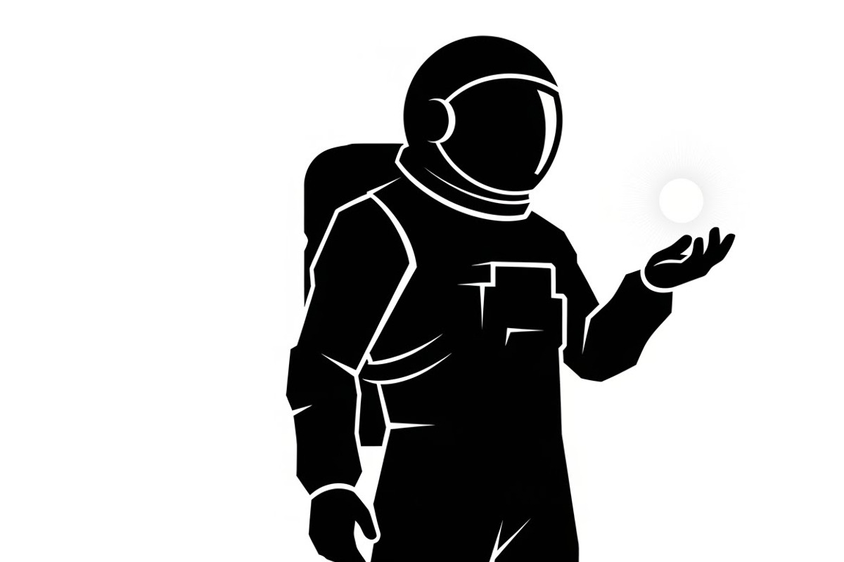 This vector astronaut artwork, an Illustration by Amazin_art (Photo 28 of 30)