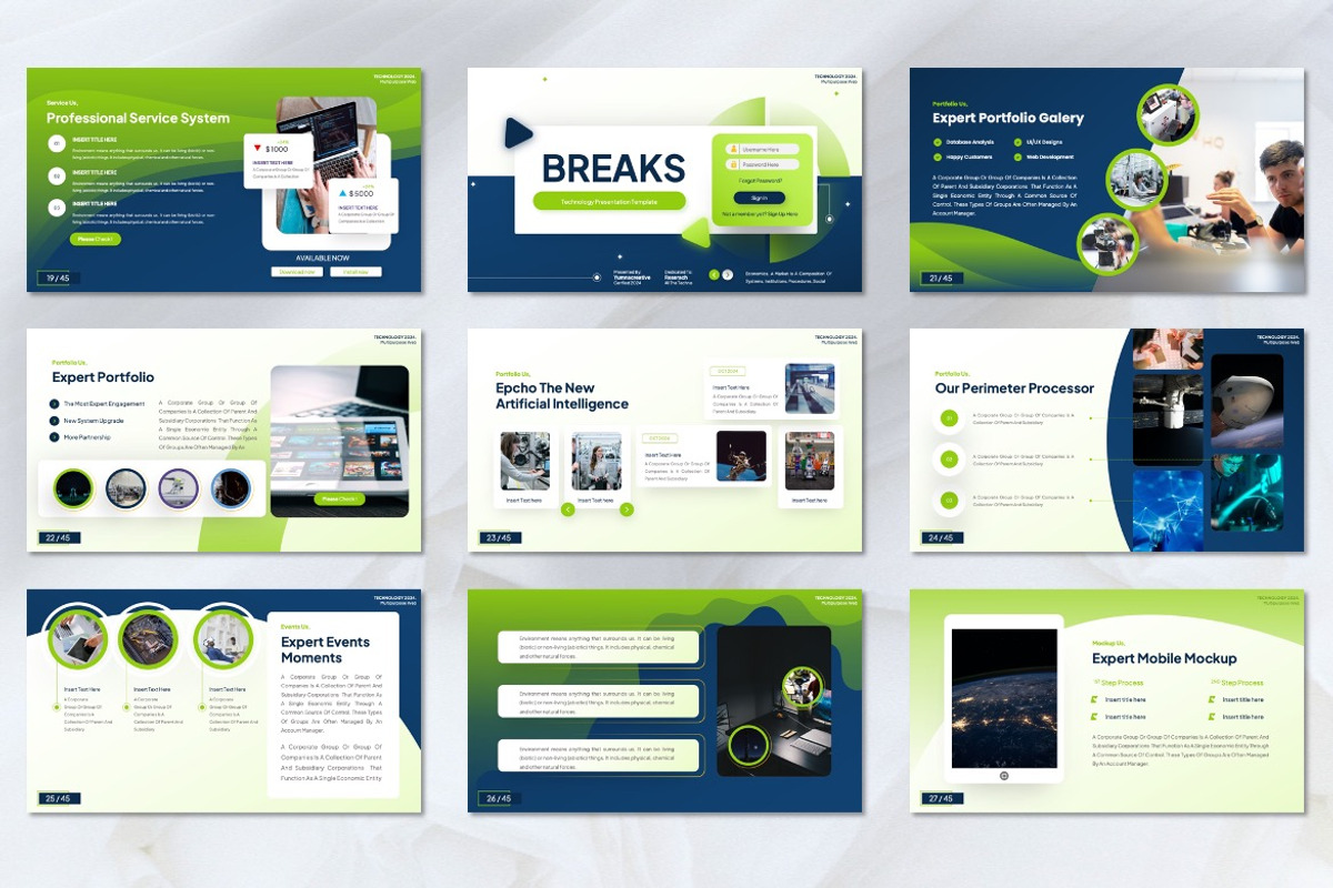 Epcho - Technology Keynote Template, a Presentation Template by Dhabee (Photo 5 of 7)
