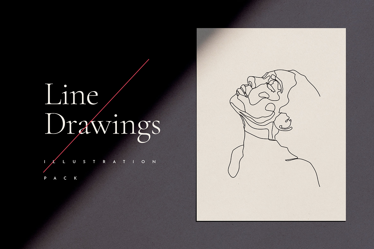 Continuous Line Drawing Illustration, a Person Illustration by Delightful Design (Photo 1 of 10)