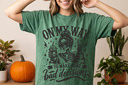 On My Way To Make Some Bad Decisions, a Seasonal Illustration by Libby Wishes (Thumbnail 2 of 3)