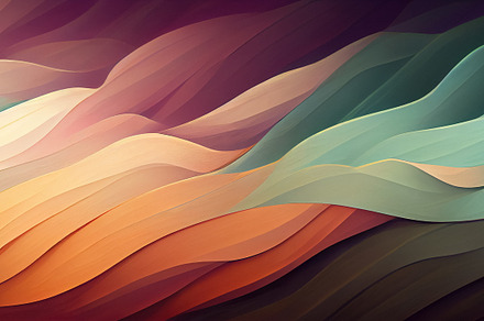 Colorful waves background banner, a Wallpaper Photo by Onedaystory