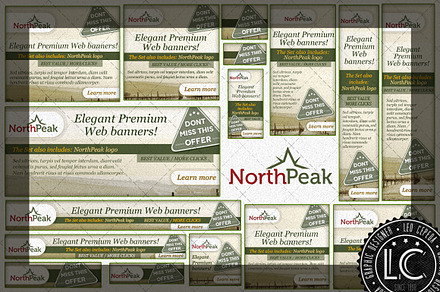 WEB BANNERS SET