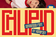 Chupid - Condensed Font, a Handwritten Font by overlaytemplates (Thumbnail 1 of 5)