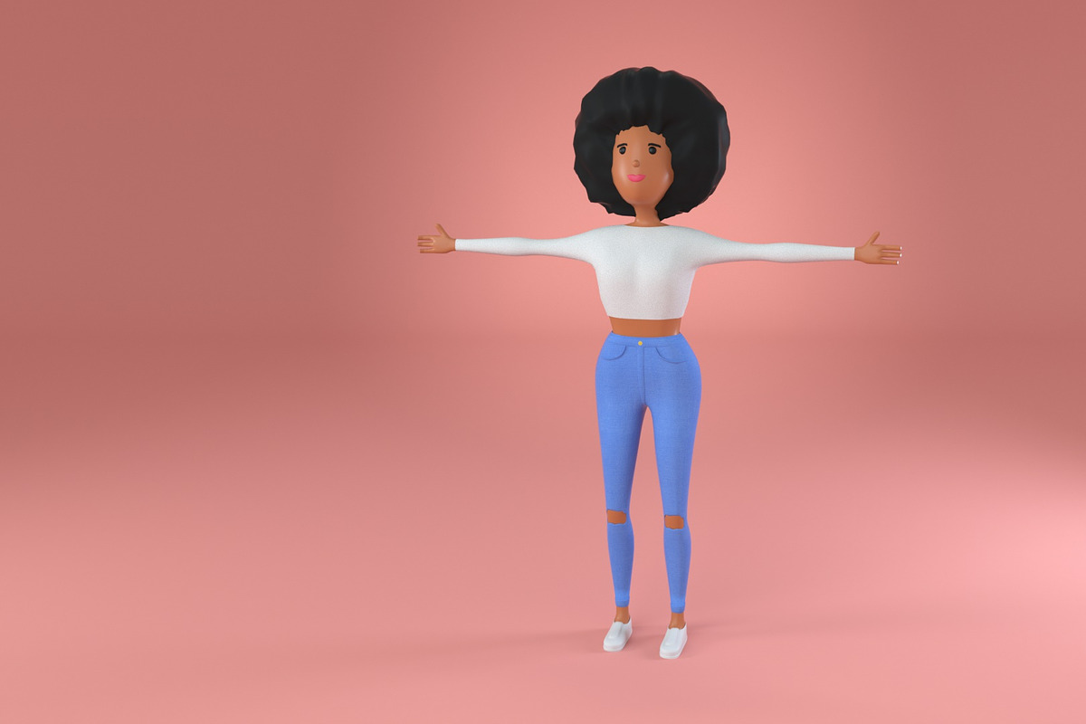 2 Female Characters Alicia, a Characters & Person 3D Model by 3DTreatment (Photo 33 of 59)