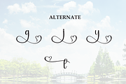 Bright | Script Font, a Handwritten Font by Scratchones (Thumbnail 8 of 9)
