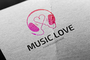 Music - Love Logo Template, a Branding & Logo Template by BdThemes (Thumbnail 2 of 3)