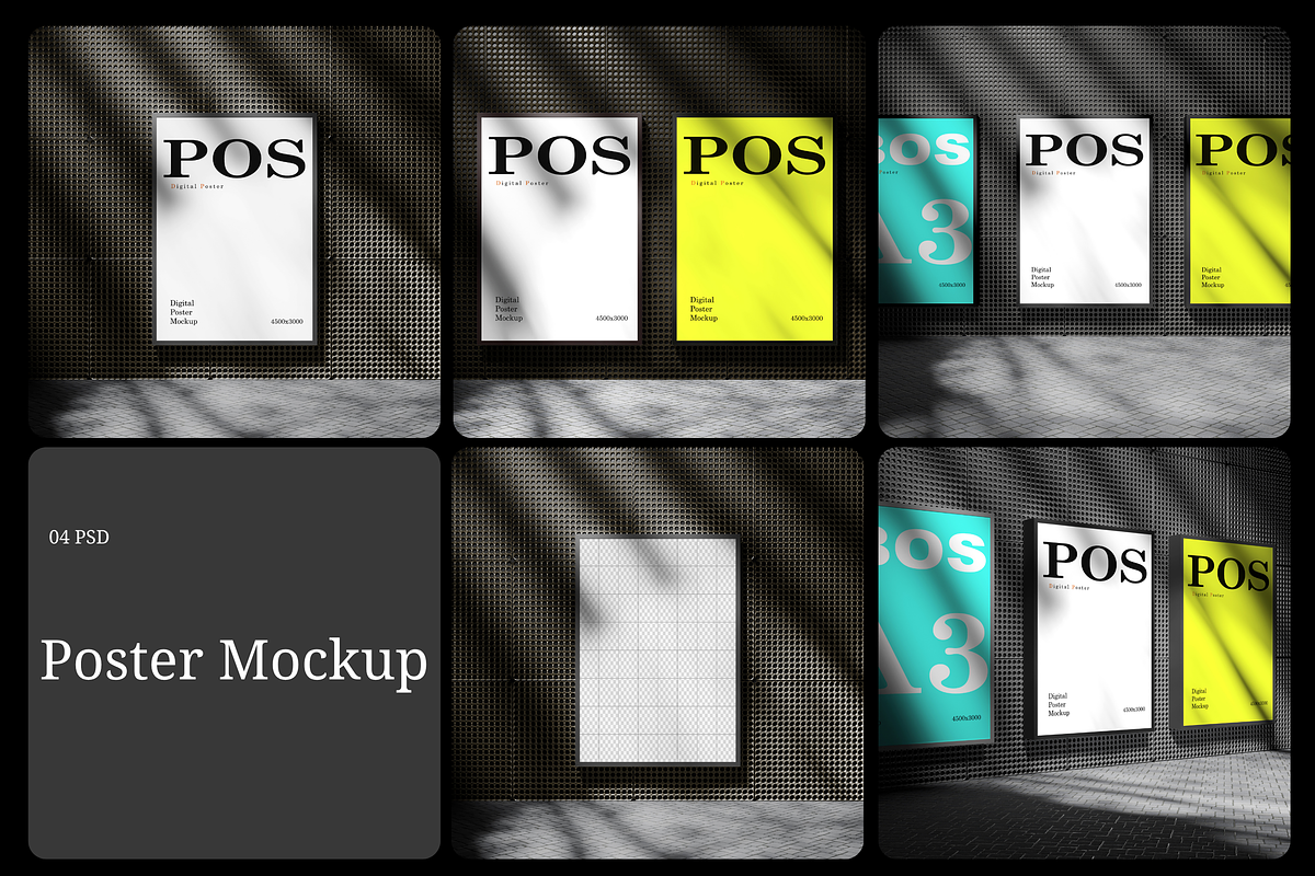 Poster Mockup, a Mockup by Akaimockup (Photo 1 of 5)