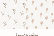 Boho Flowers Watercolour Collection, an Illustration by ViolettaKh (Thumbnail 6 of 10)