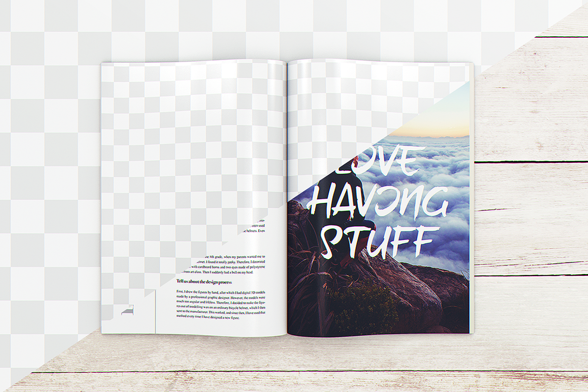 Magazine - Brochure MockUp GigaPack, a Print Template by coloformia (Photo 17 of 19)