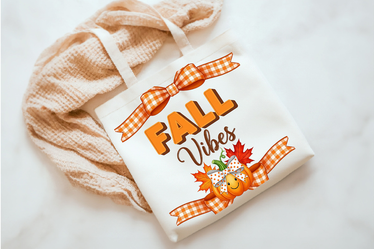 Coquette Fall Vibes PNG, an Illustration by Watercolor design (Photo 3 of 3)