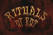 CS Snoring – Black Metal Font, a Blackletter Font by Craft Supply Co. (Thumbnail 3 of 8)