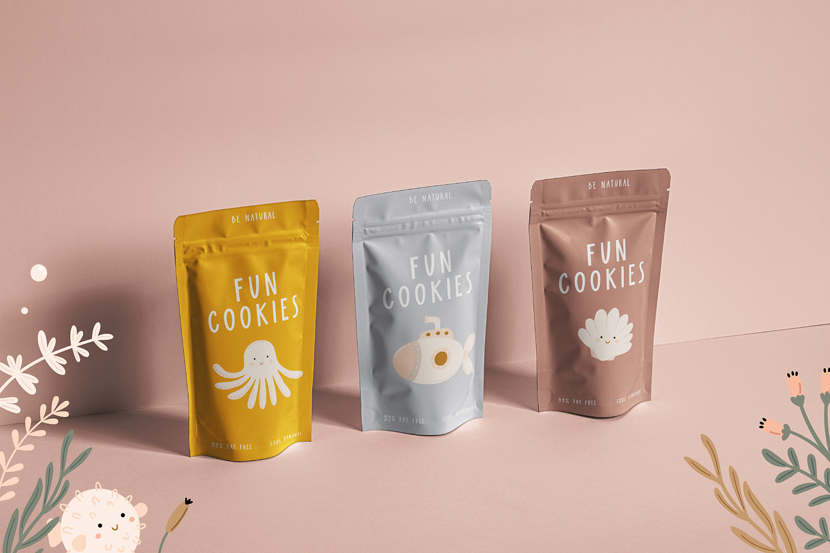 Ocean Secret | Playful font, a Sans Serif Font by JuliaVolkova (Photo 6 of 9)