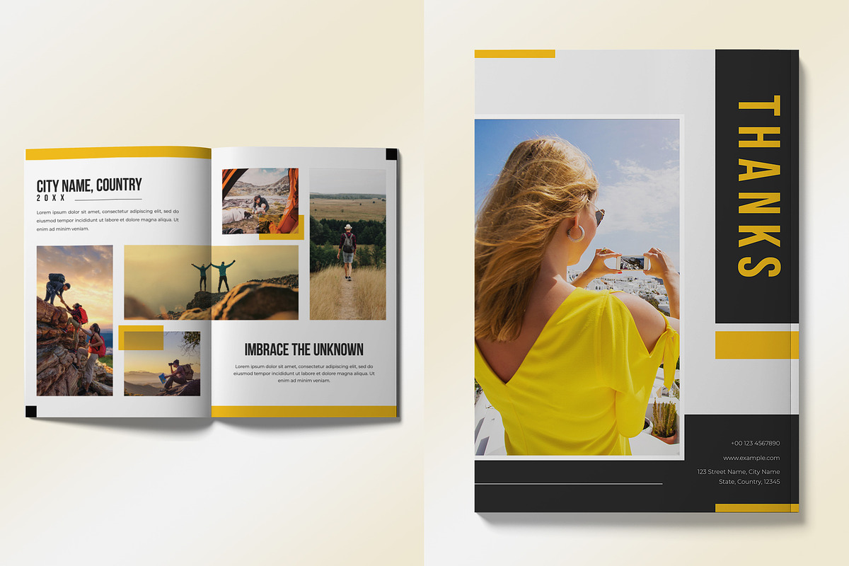 Travel Photo Album Book, a Brochure Template by graphypix (Photo 8 of 8)