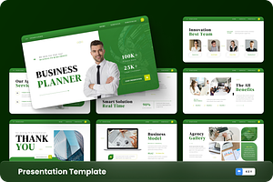 Innovation - Business Plan Keynote, a Presentation Template by GraphauseProject