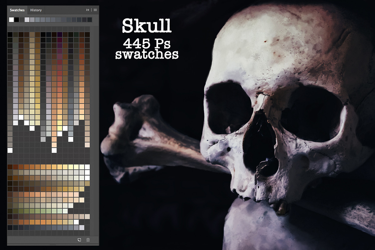 Skull Swatches, a Palette Add-On by PandoraDreams (Photo 2 of 3)