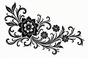 Ornamental Floral Vector Pack, an Illustration by Designer_Momina (Thumbnail 19 of 21)
