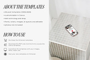 Beauty Blogger Pinterest Templates, a Social Media Template by Blush Created (Thumbnail 2 of 9)
