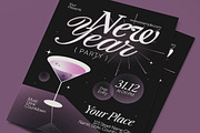 New Year Party Flyer, a Flyer Template by graphicook (Thumbnail 2 of 3)