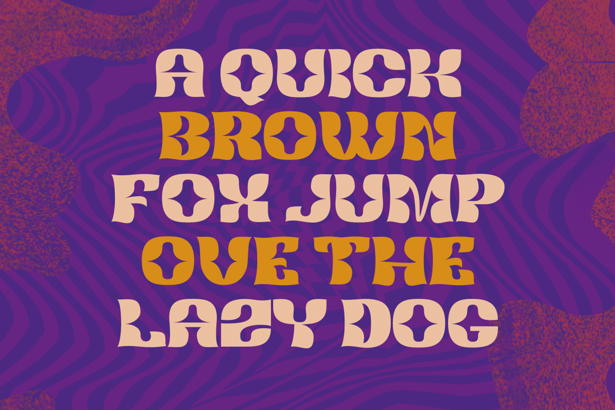 Redsema | Groovy Retro Font, a Font by twinstd (Photo 4 of 12)
