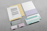 Branding Stationery PSD mock-up, a Product Mockup by Graxaim Mock-up (Thumbnail 1 of 8)
