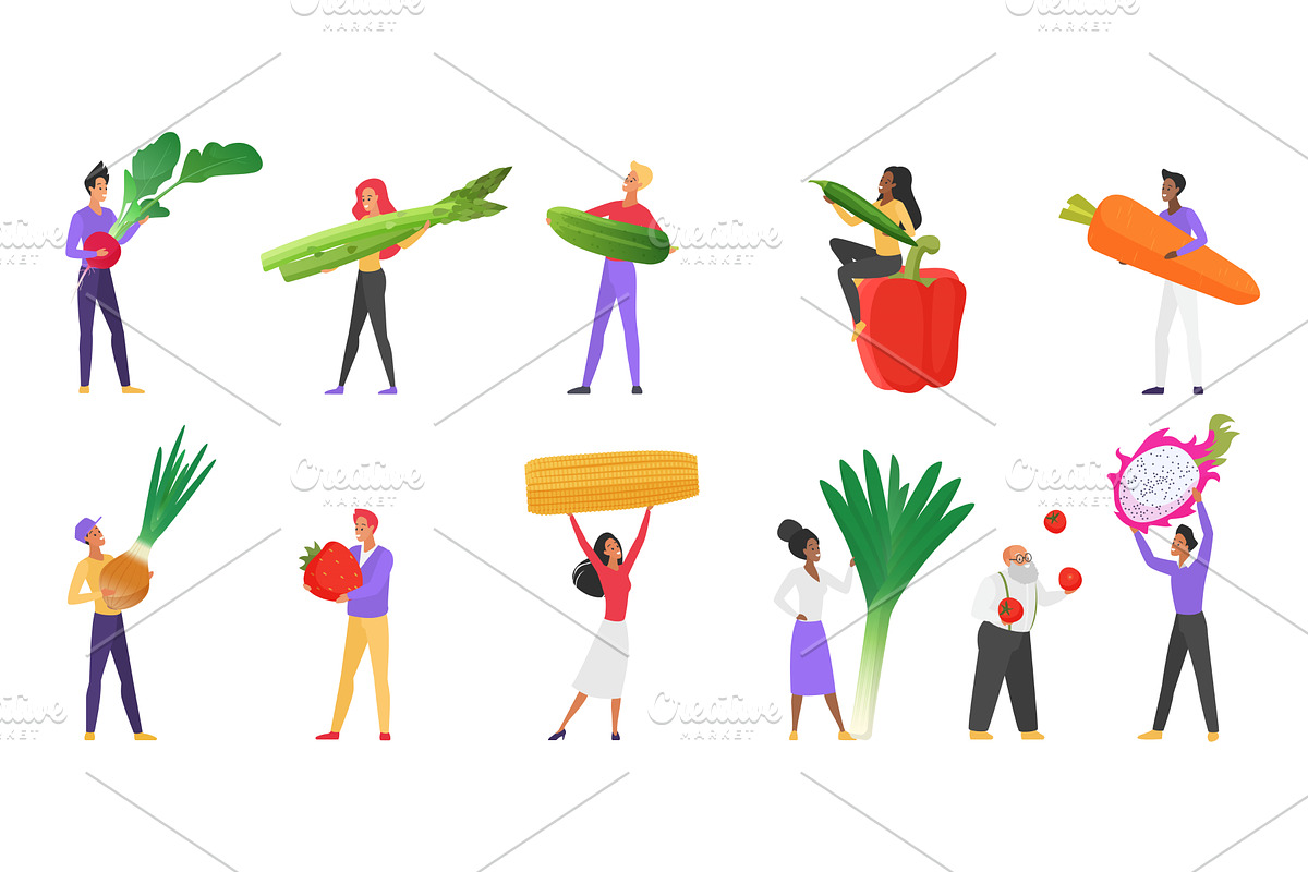 Traditional food & dishes health, a Food Illustration by Lemberg Vector