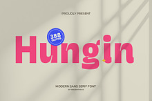 Hungin Modern Bold Sans Serif