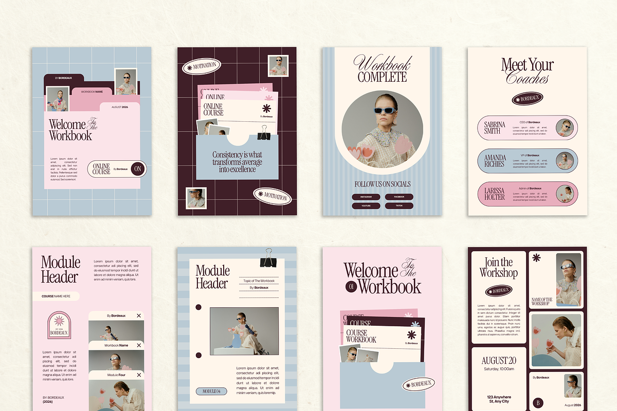 Canva Workbook Template for Coaches, a Magazine Template by Branding Babe Co. (Photo 5 of 10)