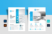 Corporate Business Flyer Bundle 2in1, a Flyer Template by mijli (Thumbnail 1 of 9)
