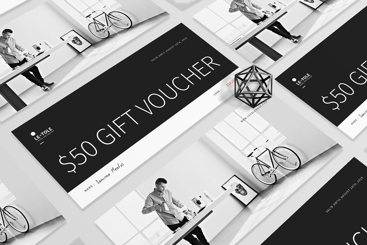Gift Voucher, a Card Template by BOXKAYU (Photo 1 of 8)
