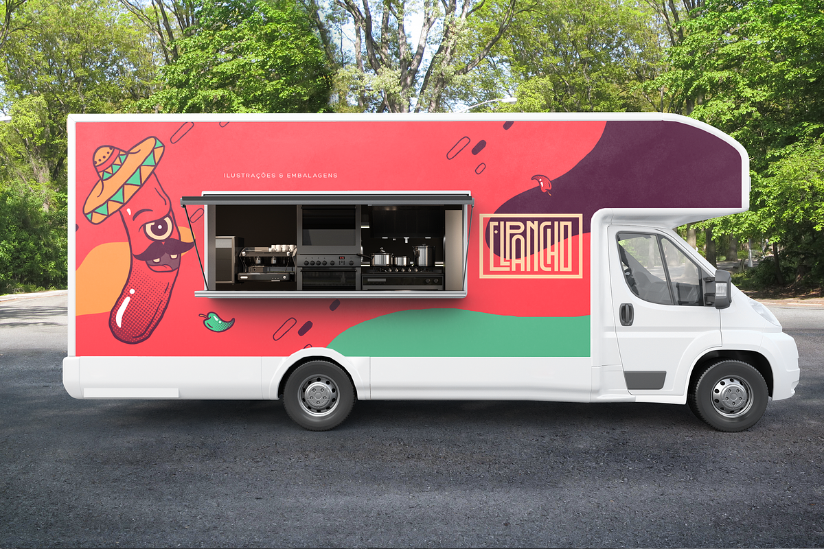 Food Truck Vol.4. PSD Mockup, a Hat Mockup by Egor Shkolnikov (Photo 2 of 5)
