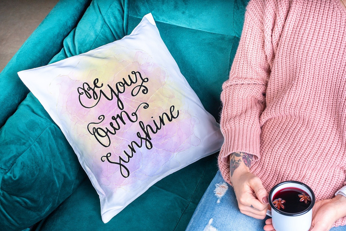 Be your own sunshine calligraphy, an Illustration by Manifesto Design Gallery (Photo 3 of 5)