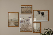 Neutral Minimalist Abstract Prints, a Background Graphic by Laras Wonderland (Thumbnail 9 of 10)