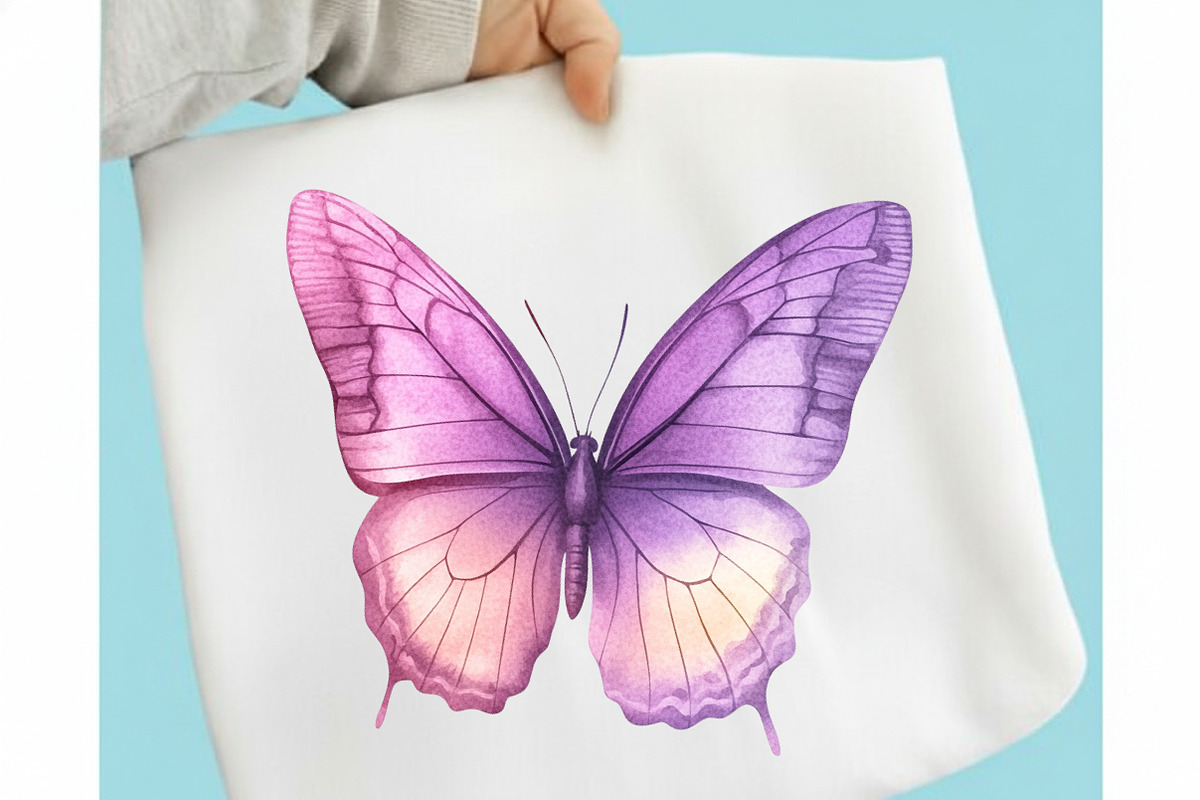 Magic Butterflies Clipart Butterfly, an Illustration by designcity5 (Photo 3 of 5)