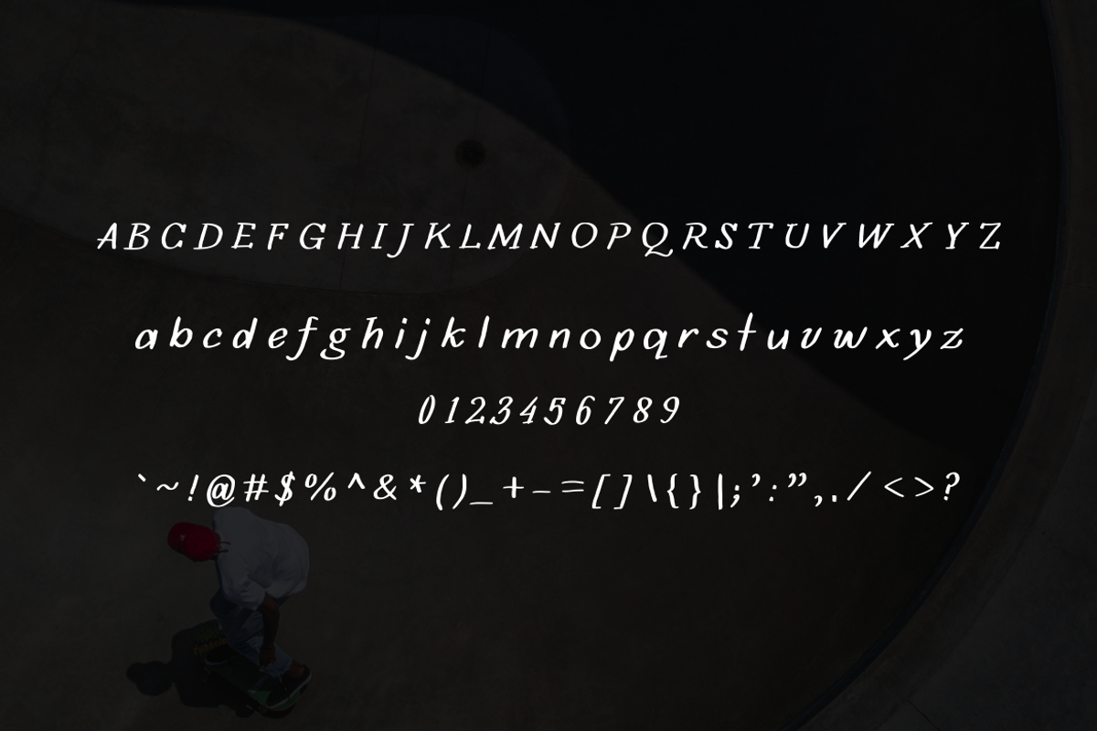 Rono Rene Handwritting Font, a Script Font by zerologicstudio