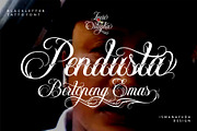 Lucie Ortegha, a Blackletter Font by ismanayuda (Thumbnail 3 of 3)