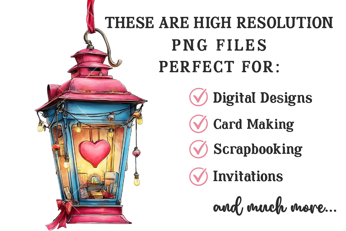 Whimsical Valentine Day Clipart, an Illustration by OK Design (Photo 6 of 6)