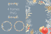 Christmas polar bear, an Animal Illustration by Love Watercolor Store (Thumbnail 5 of 9)