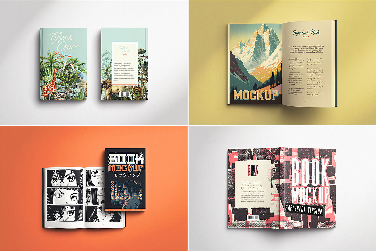 Book Mockups Bundle, a Books & Magazine Mockup by Custom Scene (Photo 10 of 11)