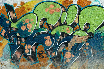 Graffiti wall containing background, grunge, and dirty, an Abstract Photo by Grey Coast Media