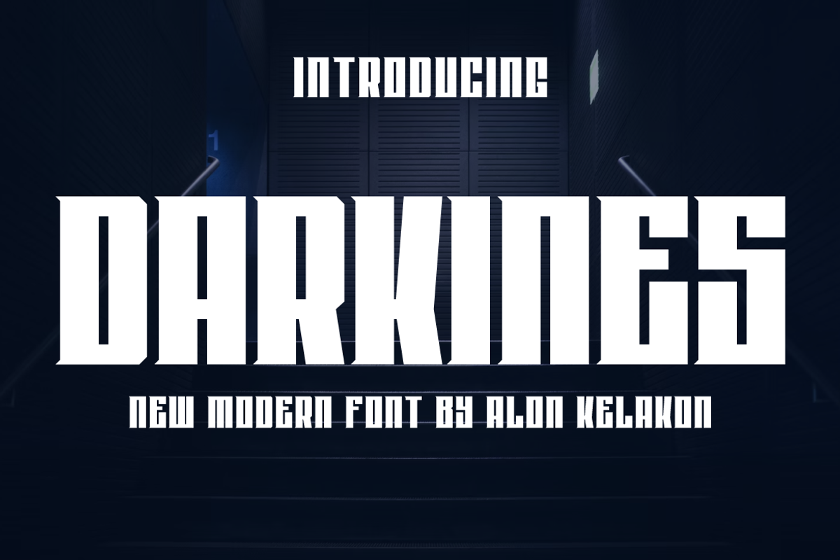 Darkines, a Serif Font by alon kelakon (Photo 1 of 5)