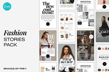 Fashion Social Story Canva Template, a Social Media Template by Studio Mayde