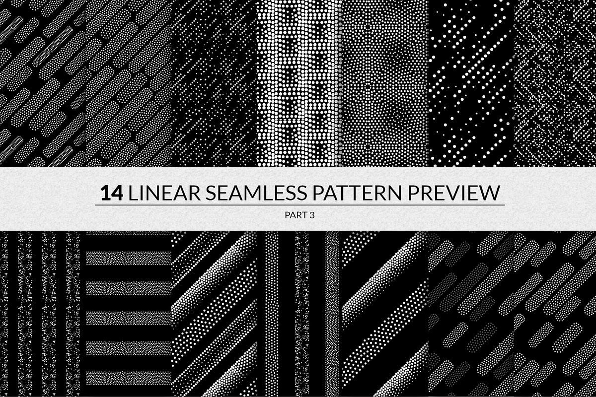 144 seamless pointillism patterns, a Pattern Graphic by softulka (Photo 13 of 16)